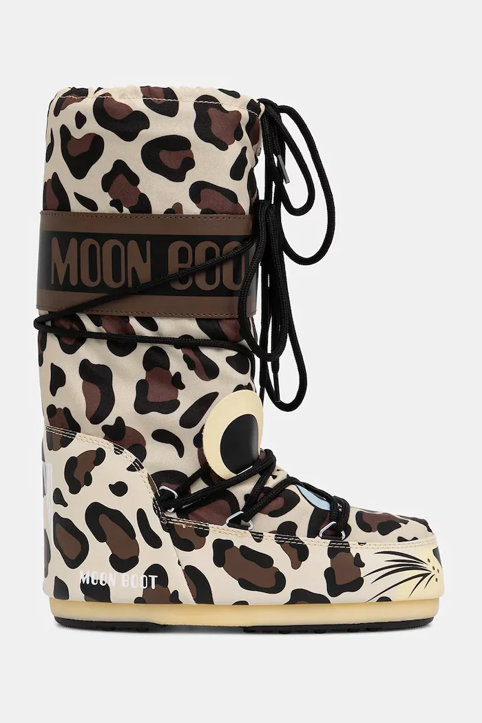 Moon Boot Детски апрески MB ICON ANIMAL в бежово 80D3400300