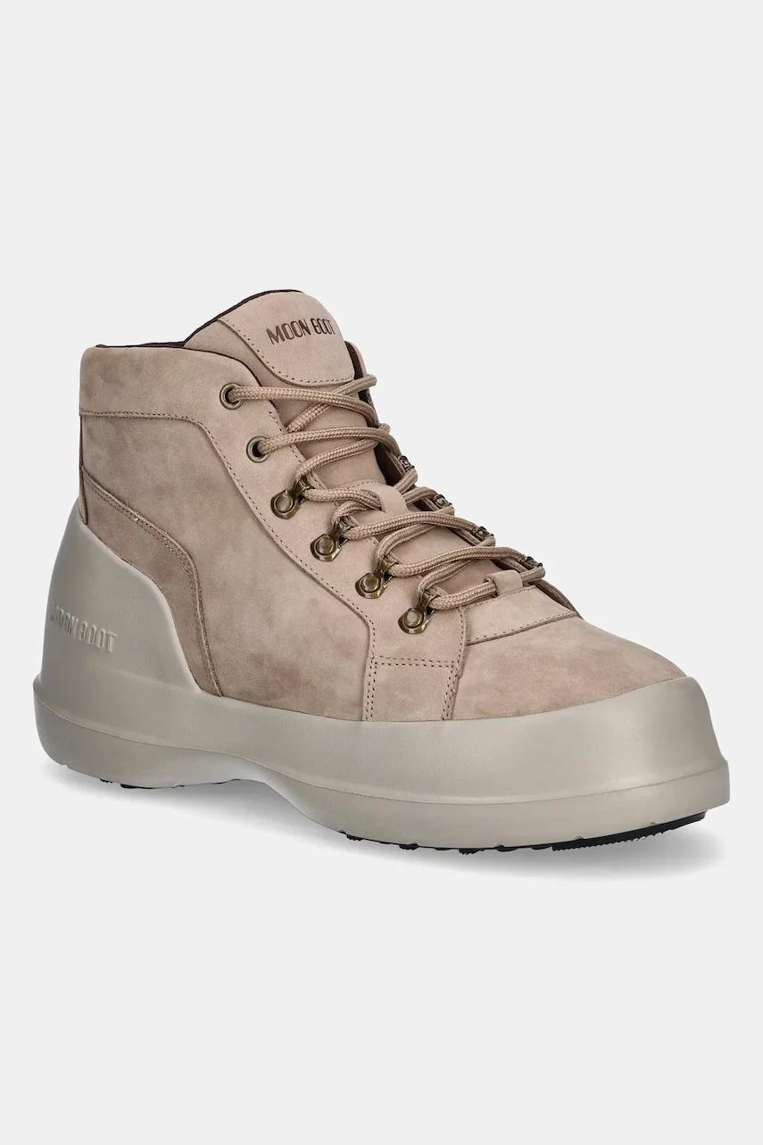 Moon Boot Туристически обувки от набук MB LUNA TREK MID NUBUCK