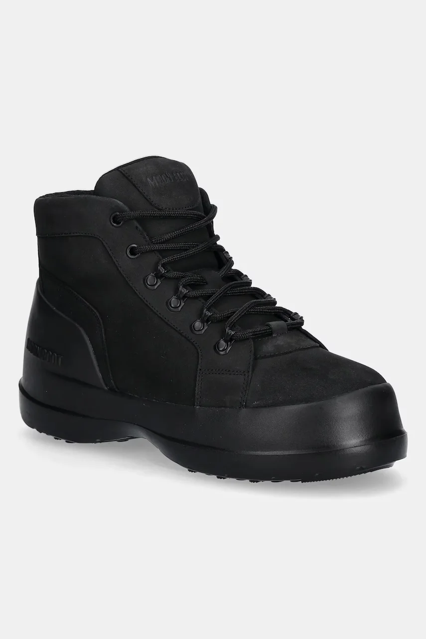 Moon Boot Туристически обувки от набук MB LUNA TREK MID NUBUCK
