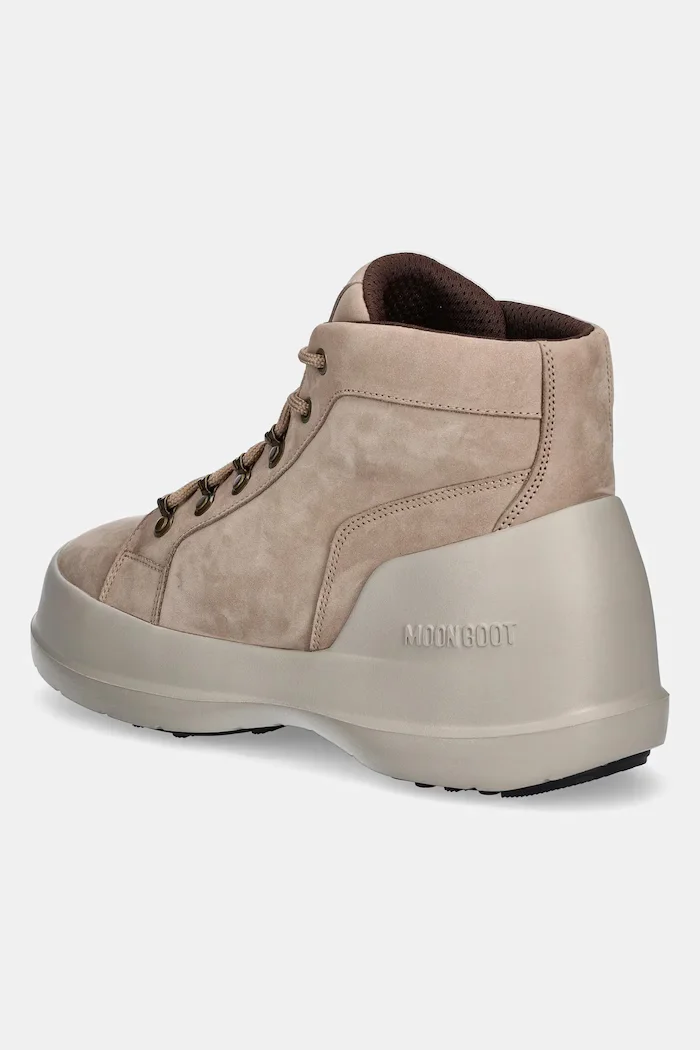 Moon Boot Туристически обувки от набук MB LUNA TREK MID NUBUCK в бежово 80D2480070 L003