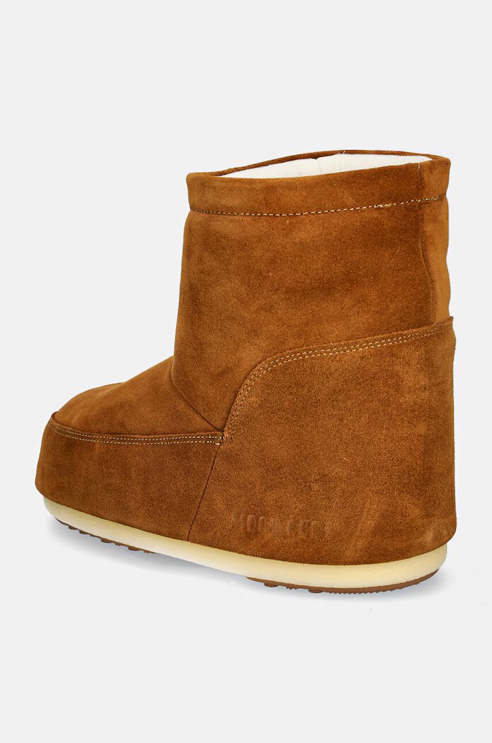Moon Boot Велурени апрески Icon Low Nolace Suede в кафяво 80D1409400-M008