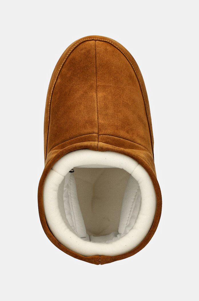 Moon Boot Велурени апрески Icon Low Nolace Suede в кафяво 80D1409400-M008