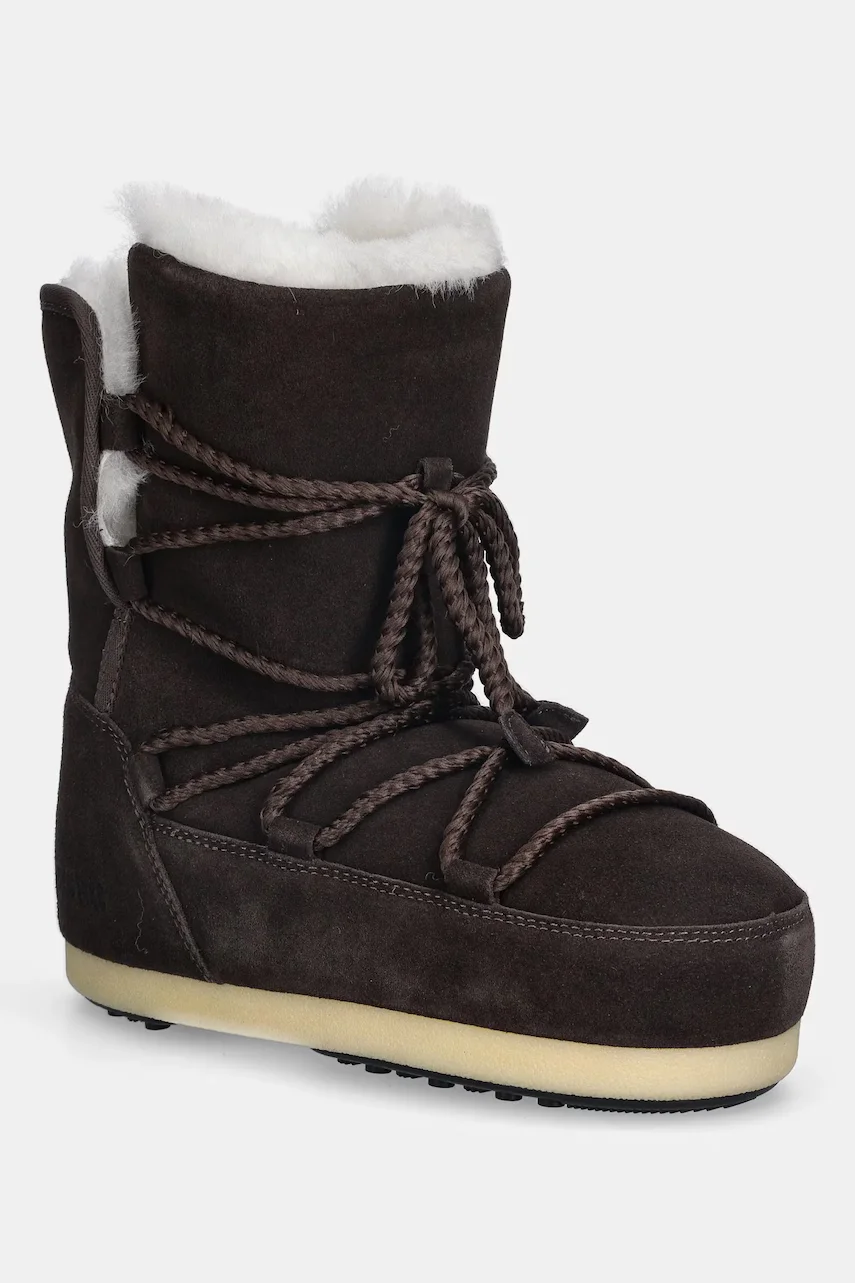 Moon Boot Велурени апрески MB EVX BOOT SUEDE / SHEARLING
