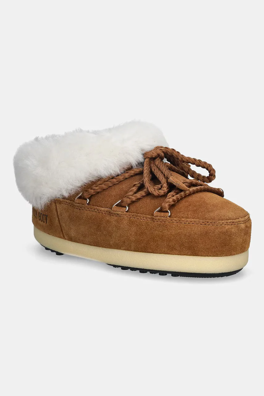 Moon Boot Велурени апрески MB EVX MULE SUEDE