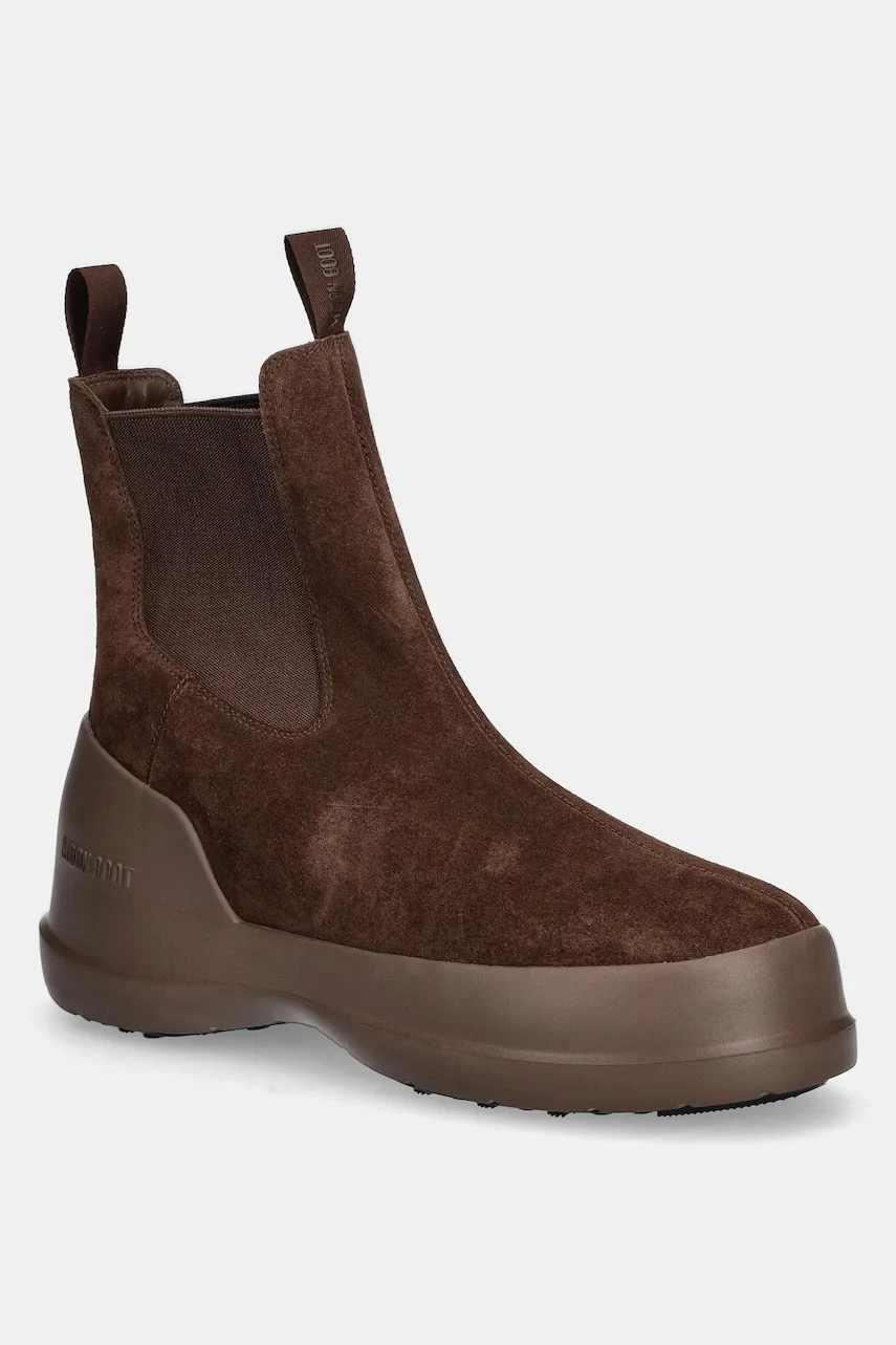 Moon Boot Велурени апрески MB LUNA CHELSEA SUEDE