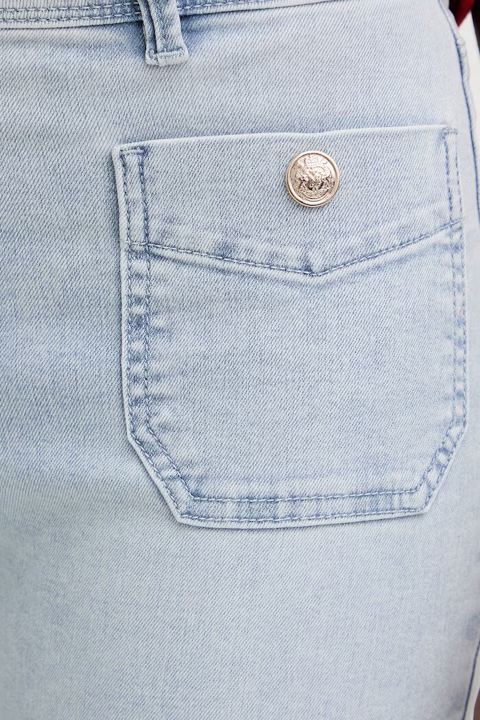 Morgan дънки bootcut дамски сини POLASO