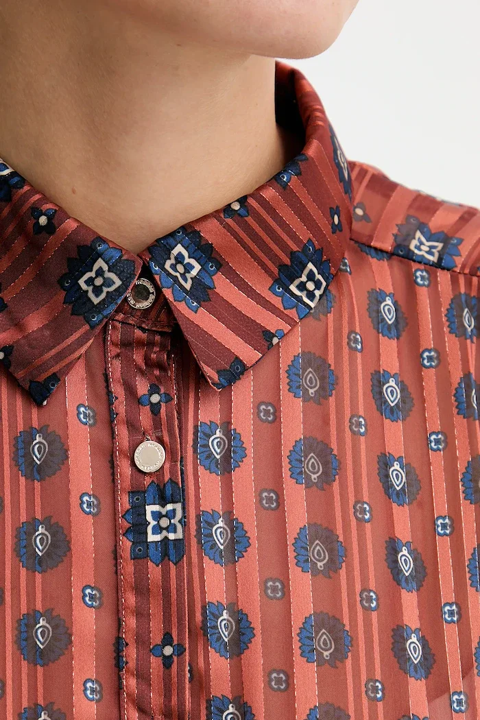 Morgan Рокля в кафяво къса разкроена RILGAL.F