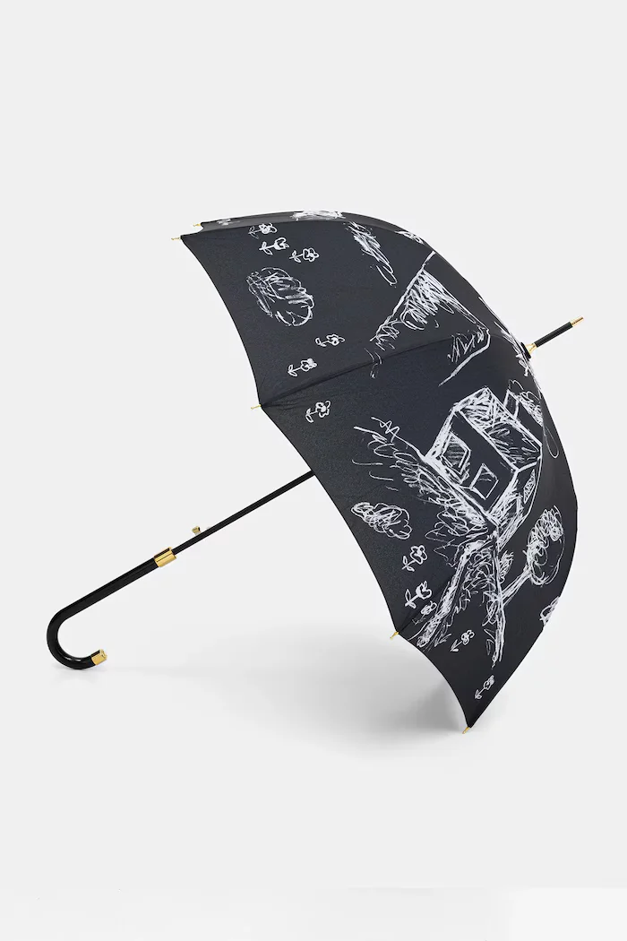 Moschino Чадър в черно 8979