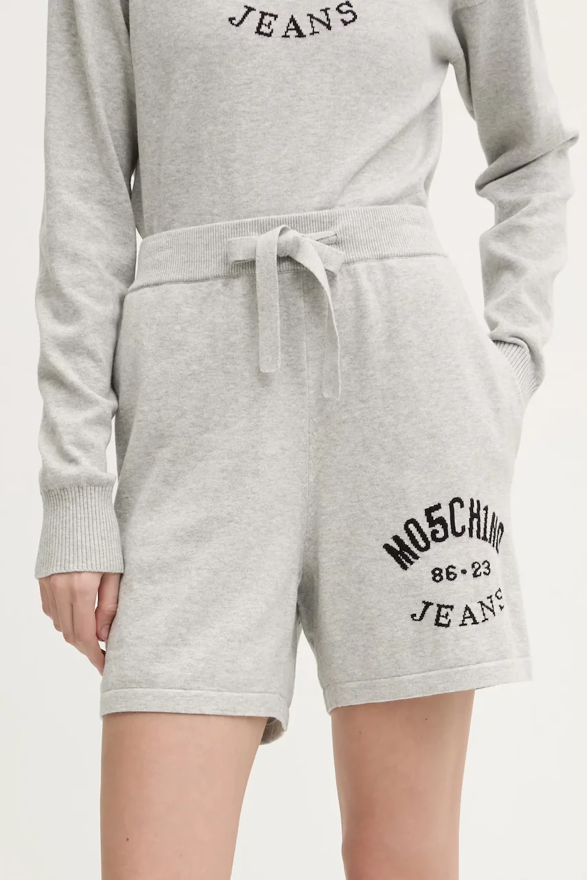 Moschino Jeans Памучен къс панталон