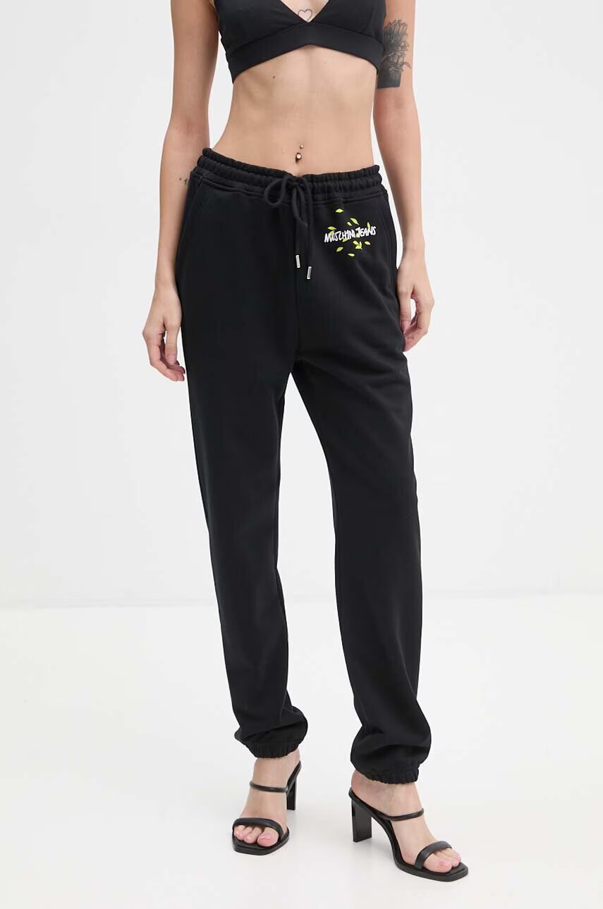 Moschino Jeans Памучен спортен панталон