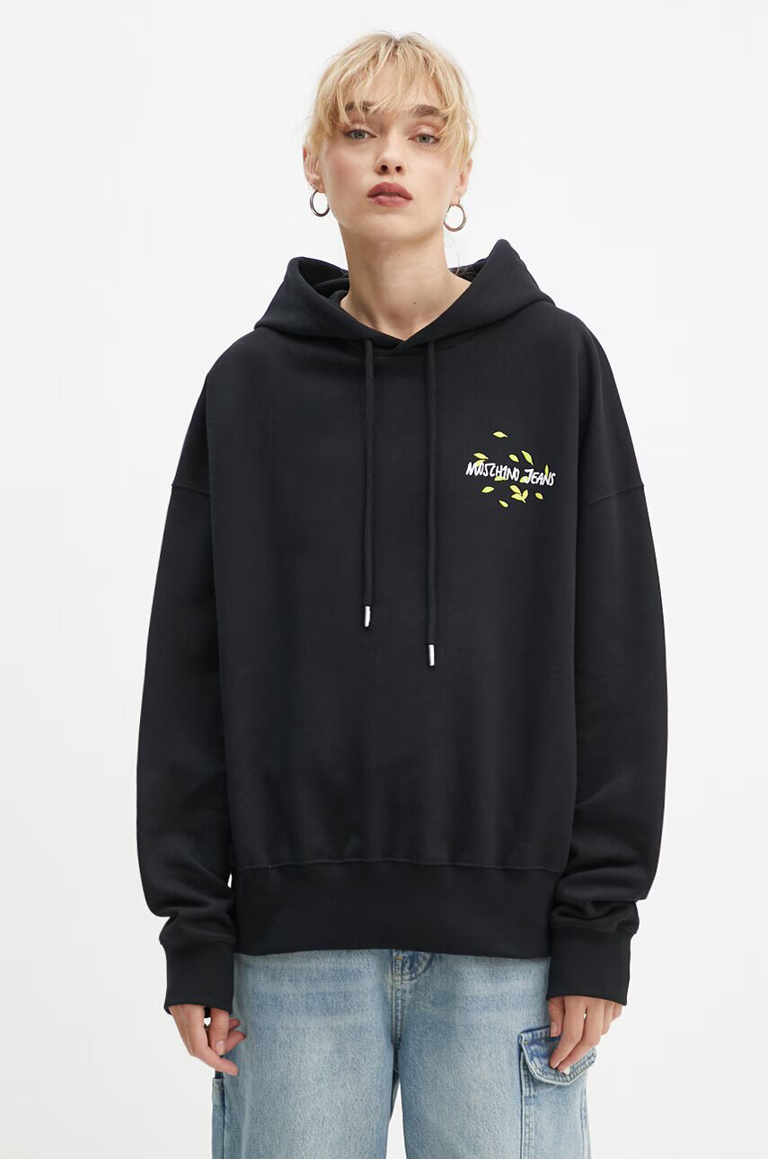 Moschino Jeans Памучен суичър