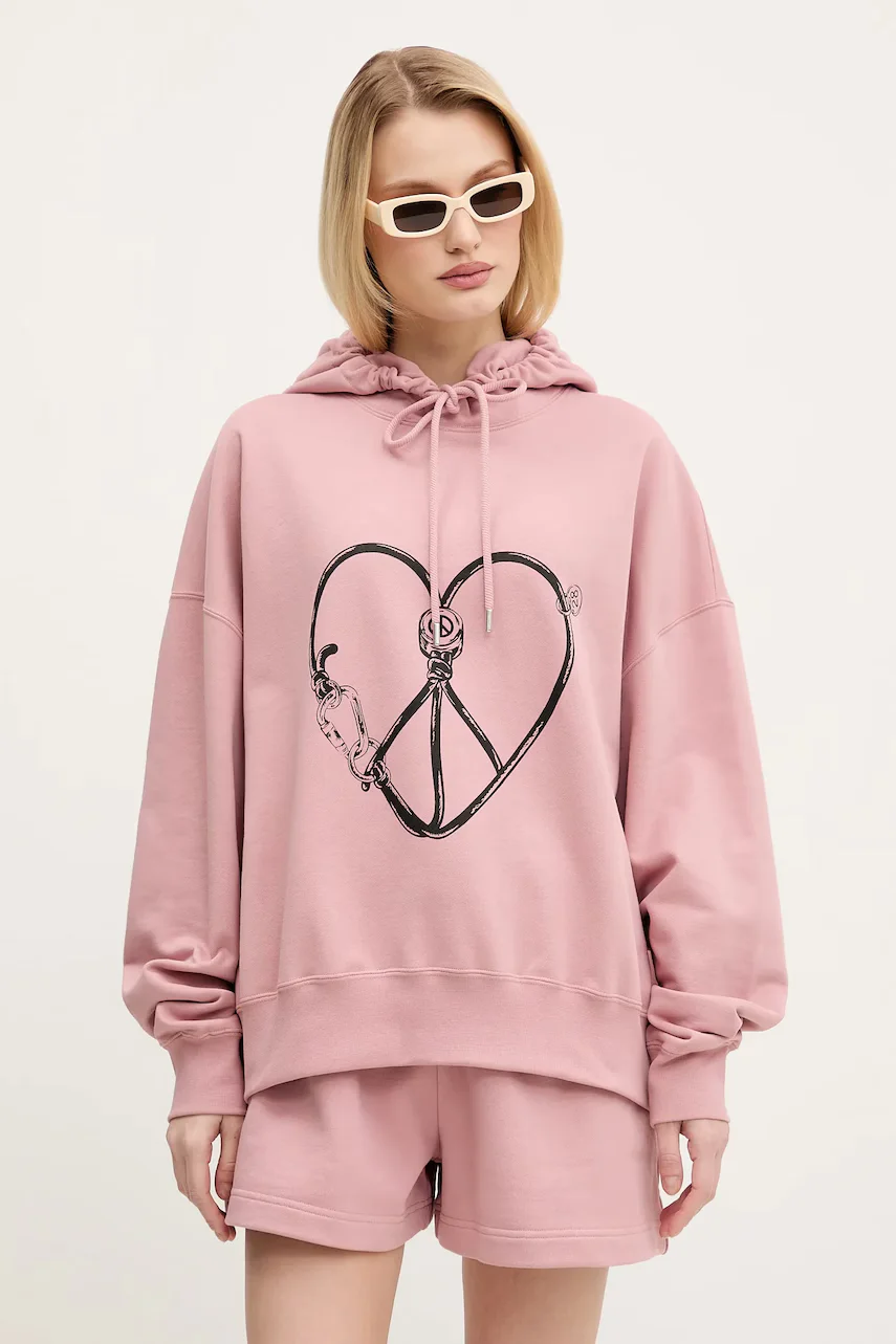 Moschino Jeans Памучен суичър