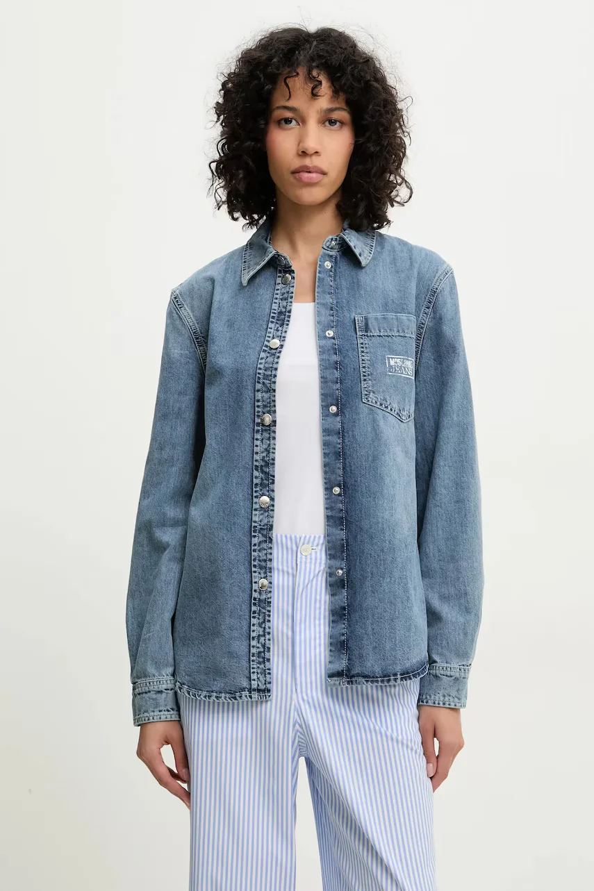 Moschino Jeans Памучна риза