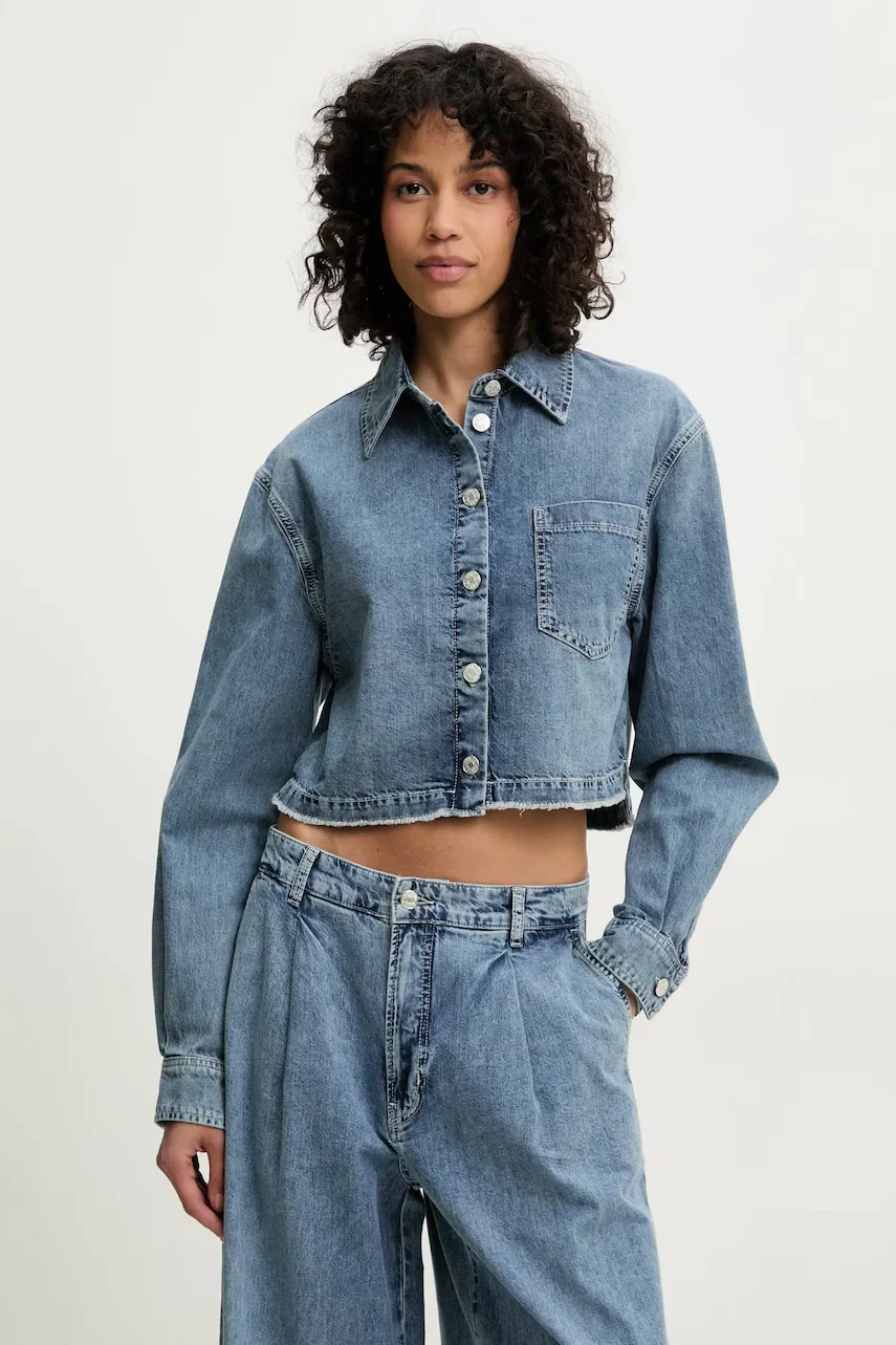 Moschino Jeans Памучна риза