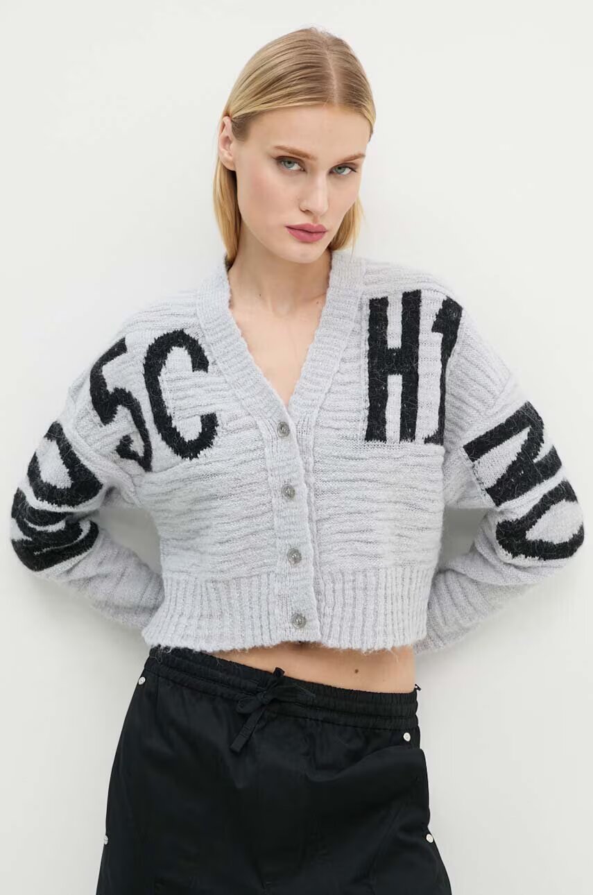 Moschino Jeans Жилетка с вълна