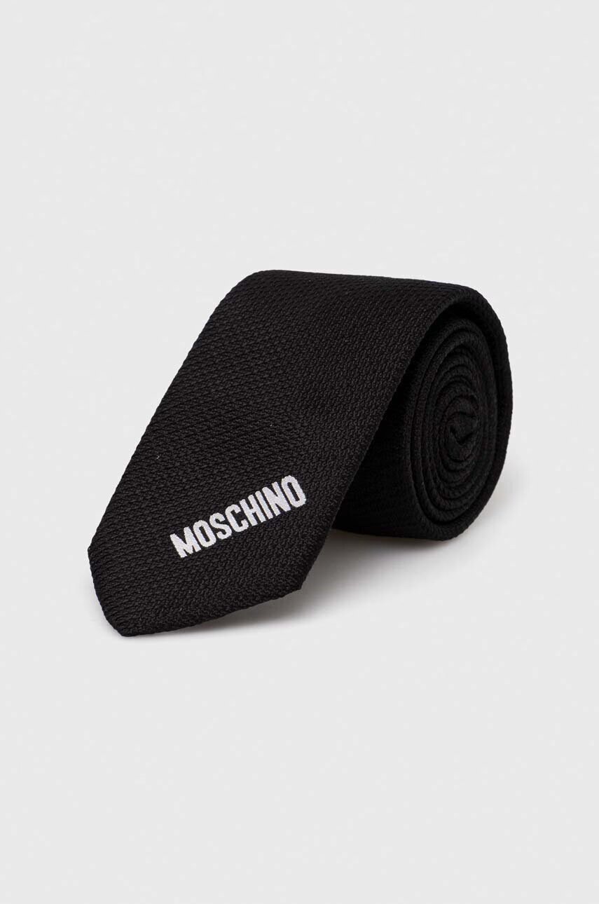 Moschino Копринена вратовръзка