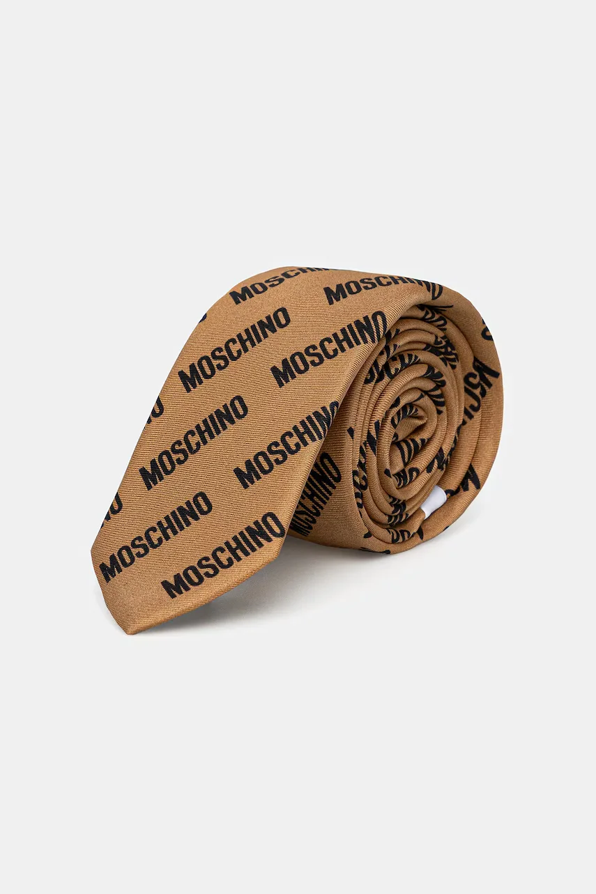 Moschino Копринена вратовръзка