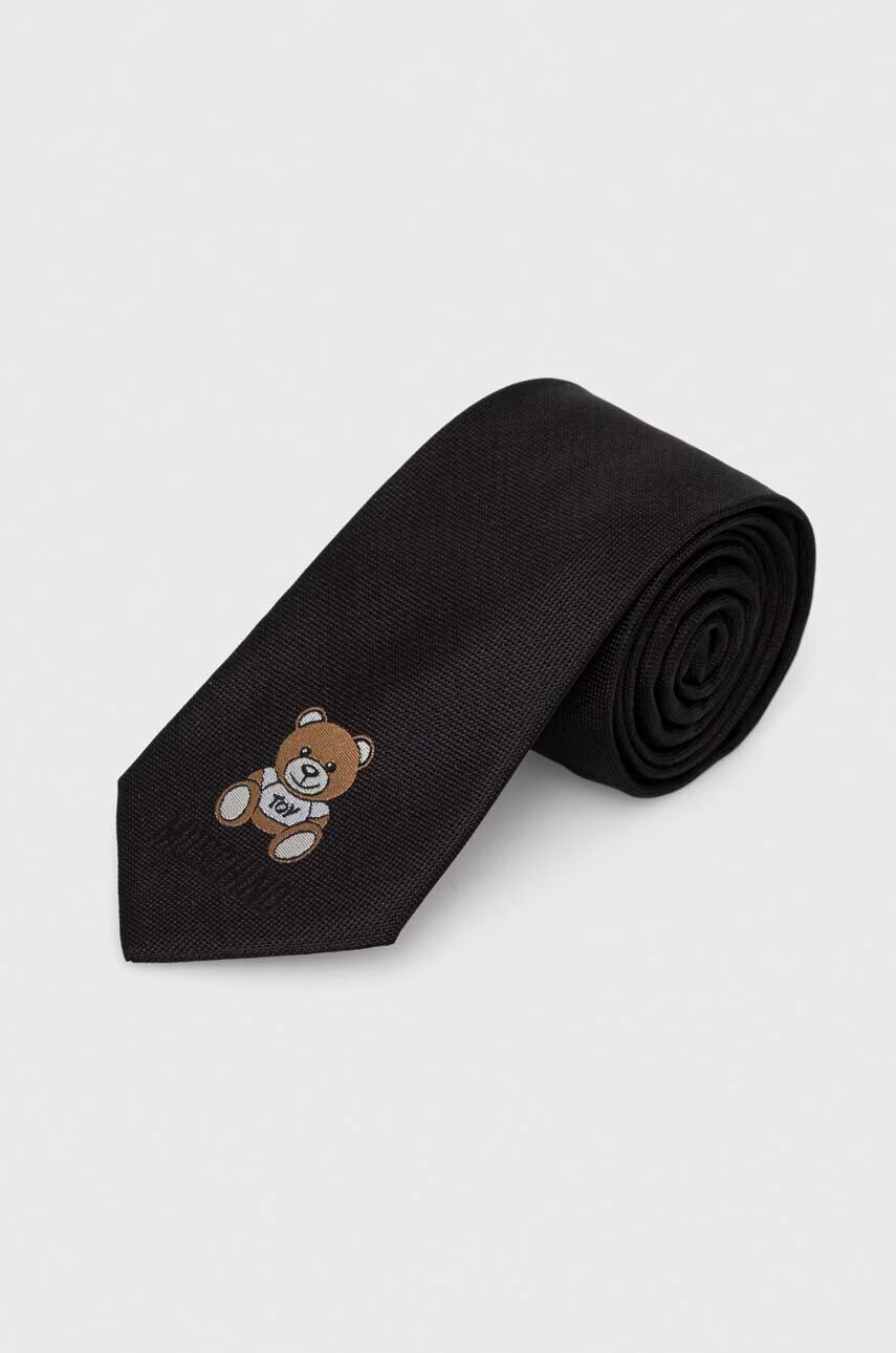 Moschino Копринена вратовръзка