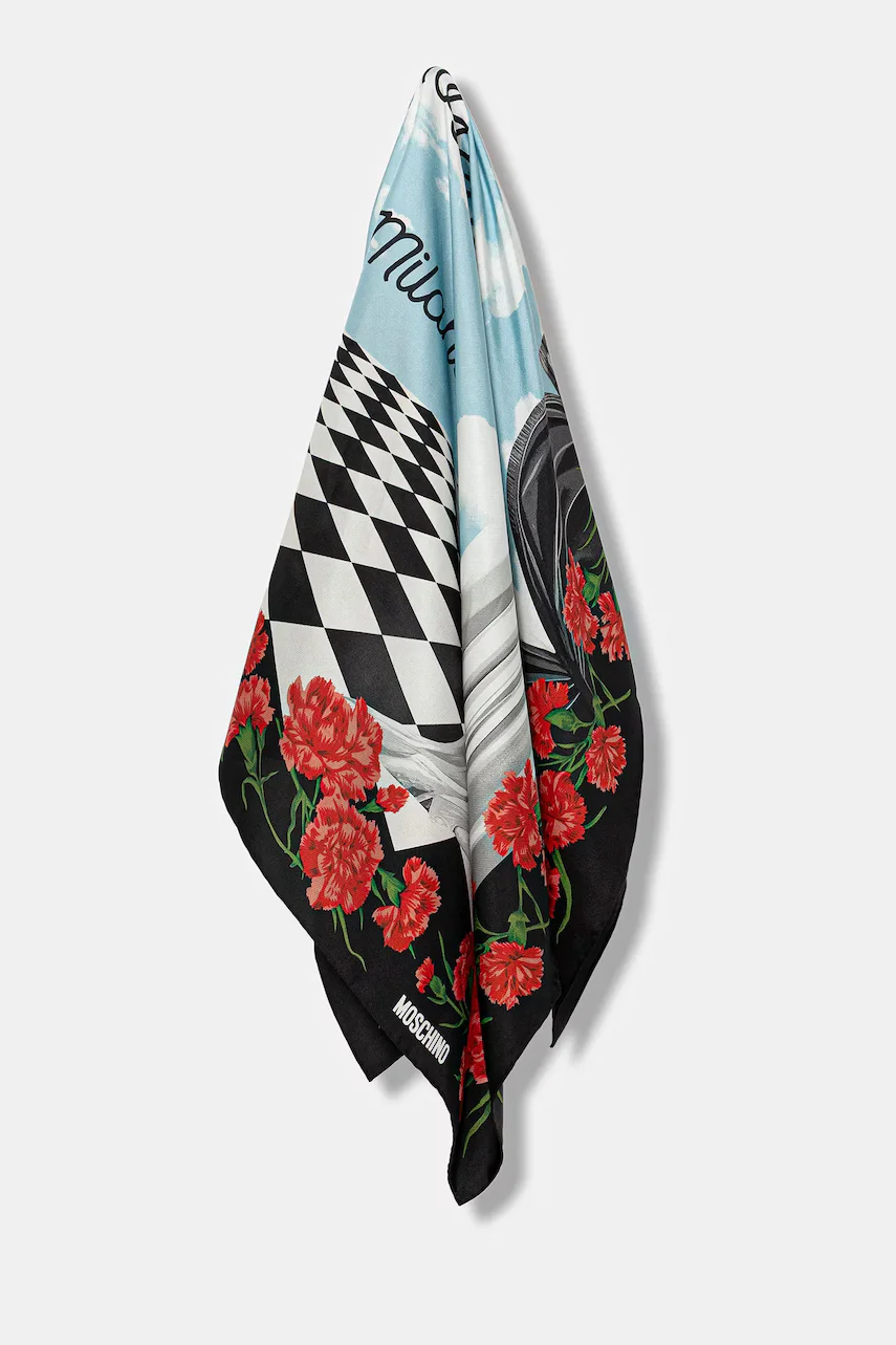 Moschino Копринено шалче