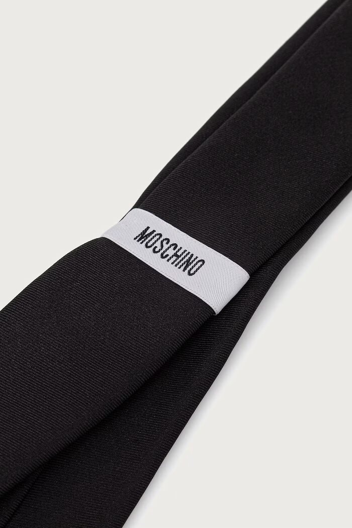 Moschino вратовръзка мъжка от коприна черна M5884 55009
