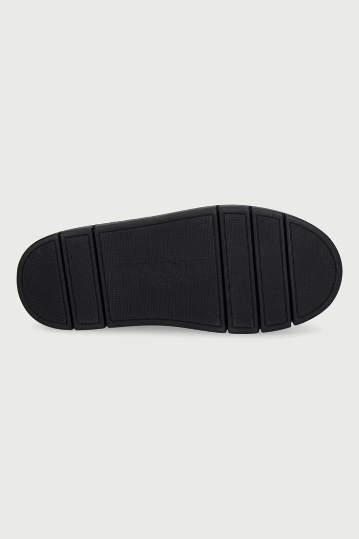 Mou пантофи дамски от велур Bounce Clog Metal Logo черни MU.FW531001A