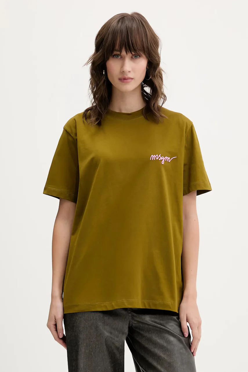 MSGM Памучна тениска