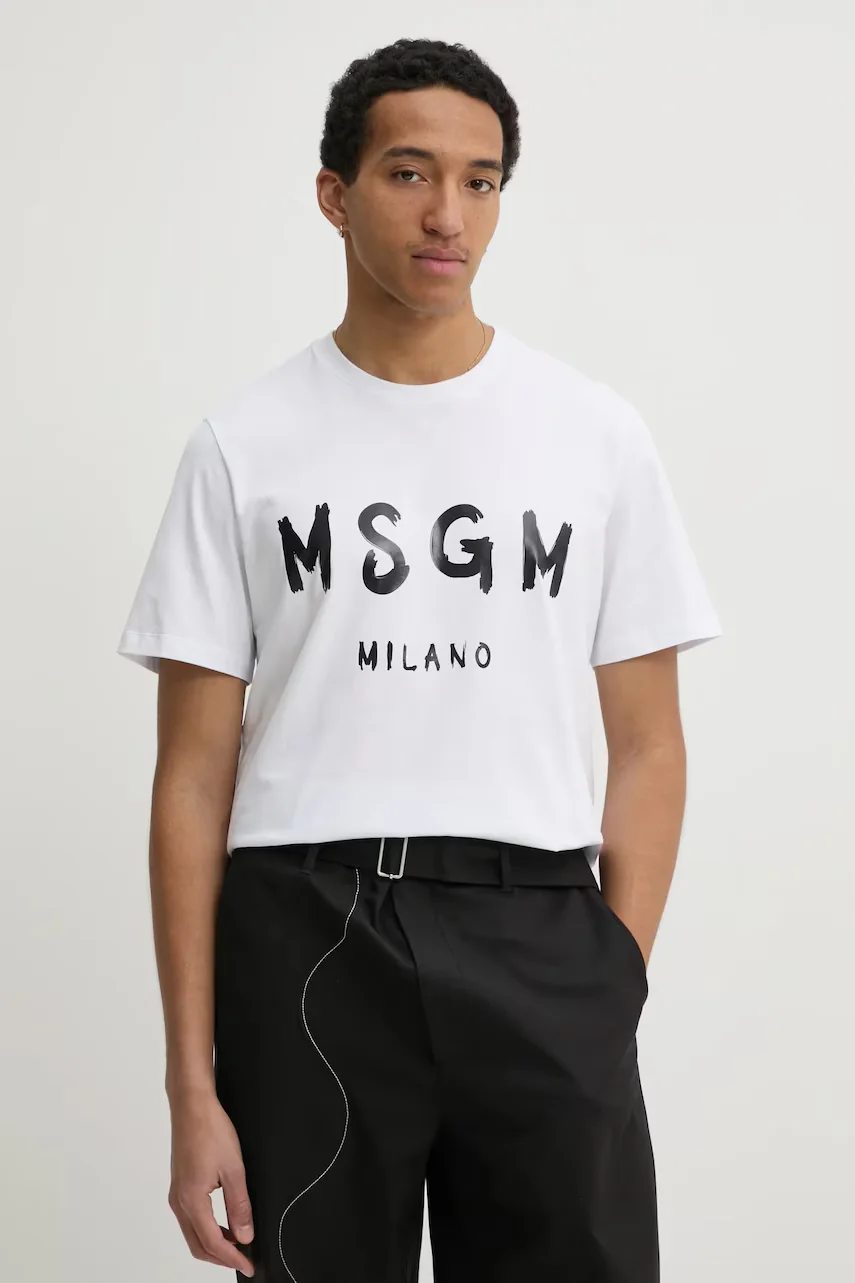 MSGM Памучна тениска