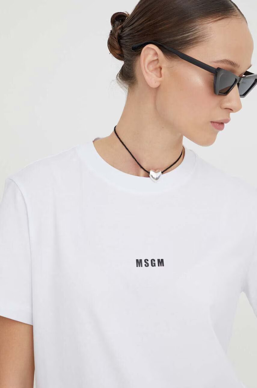 MSGM Памучна тениска