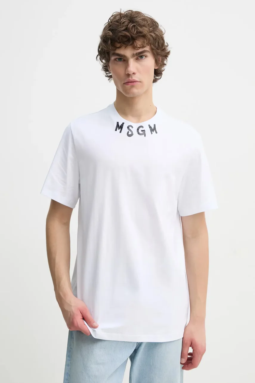 MSGM Памучна тениска