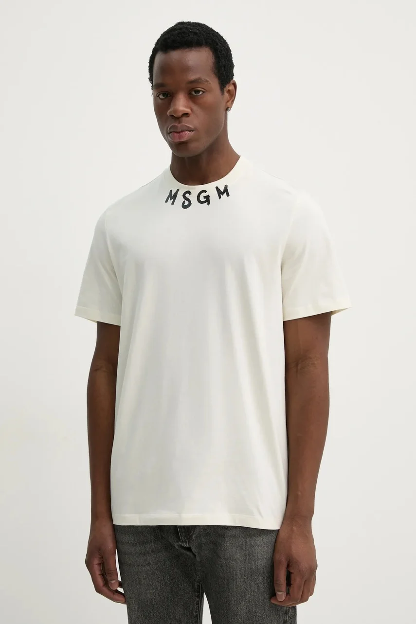 MSGM Памучна тениска
