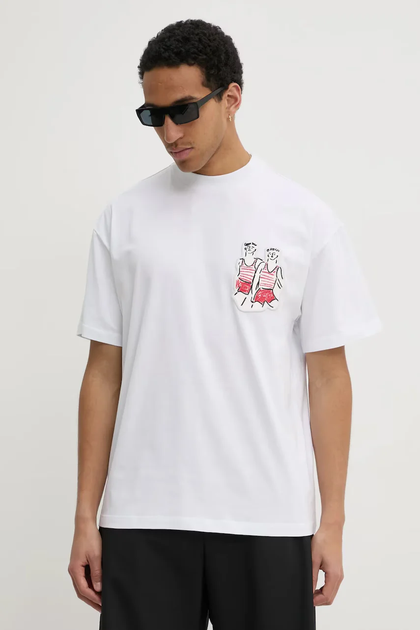 MSGM Памучна тениска
