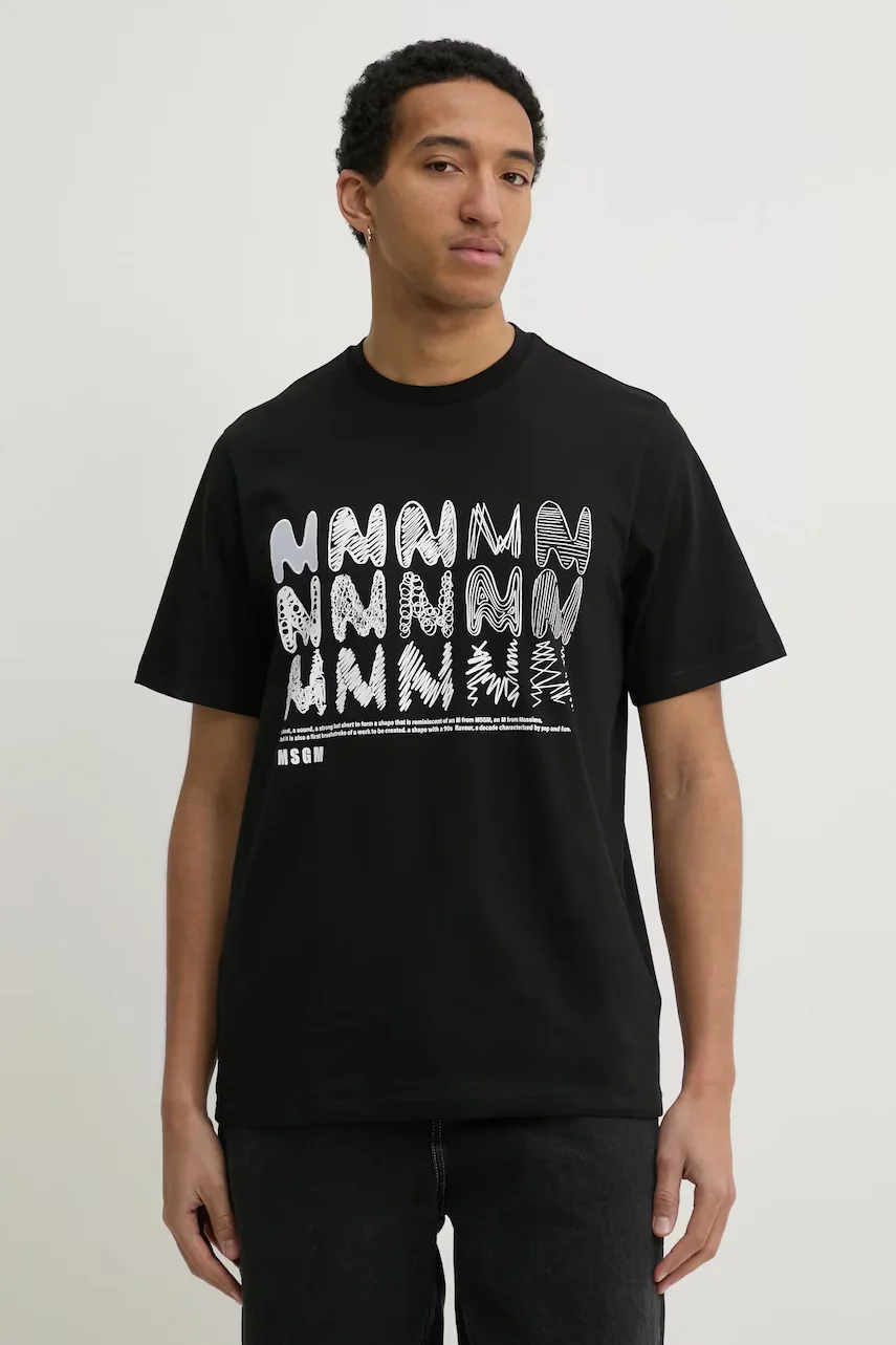 MSGM Памучна тениска