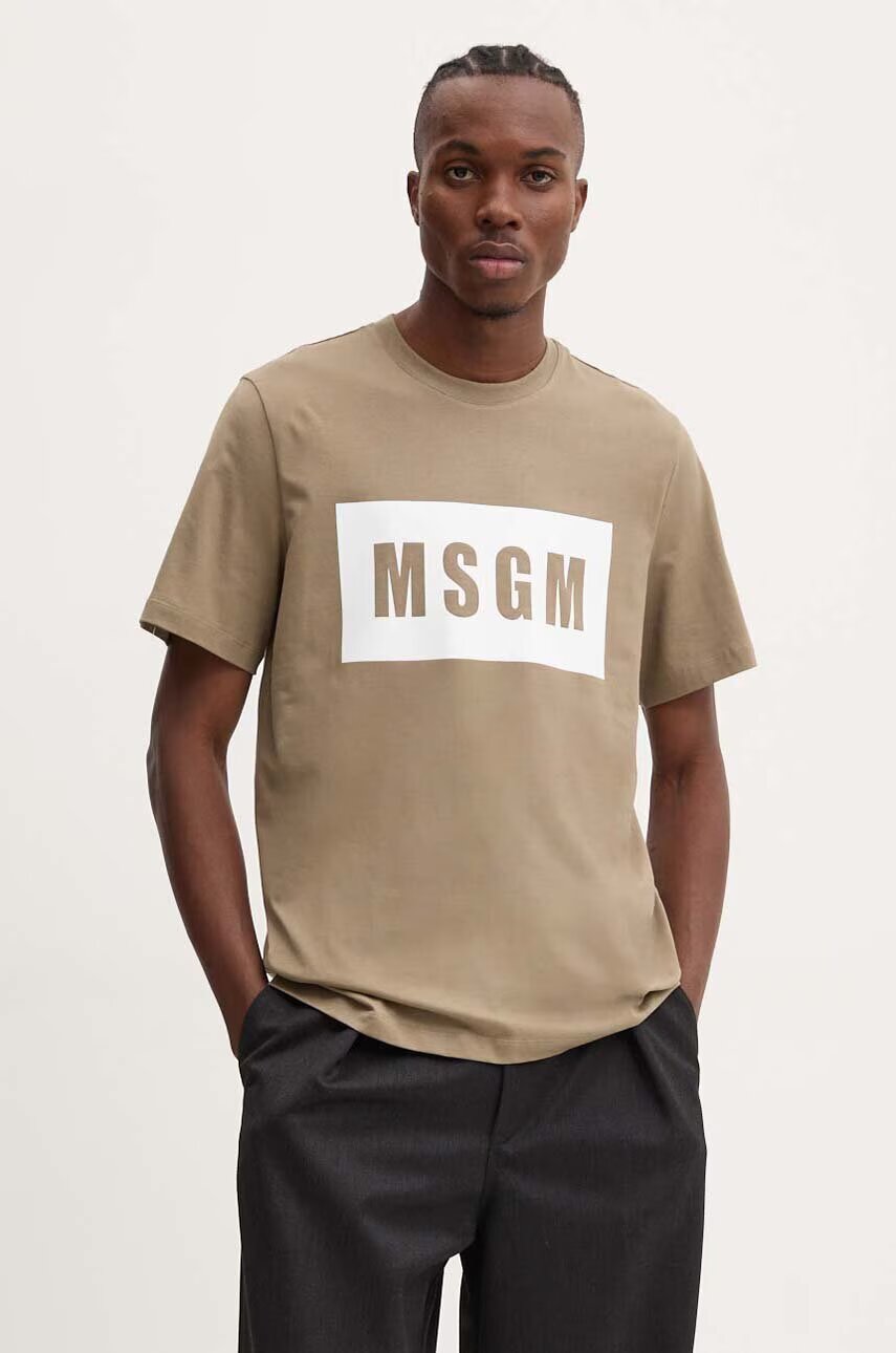 MSGM Памучна тениска