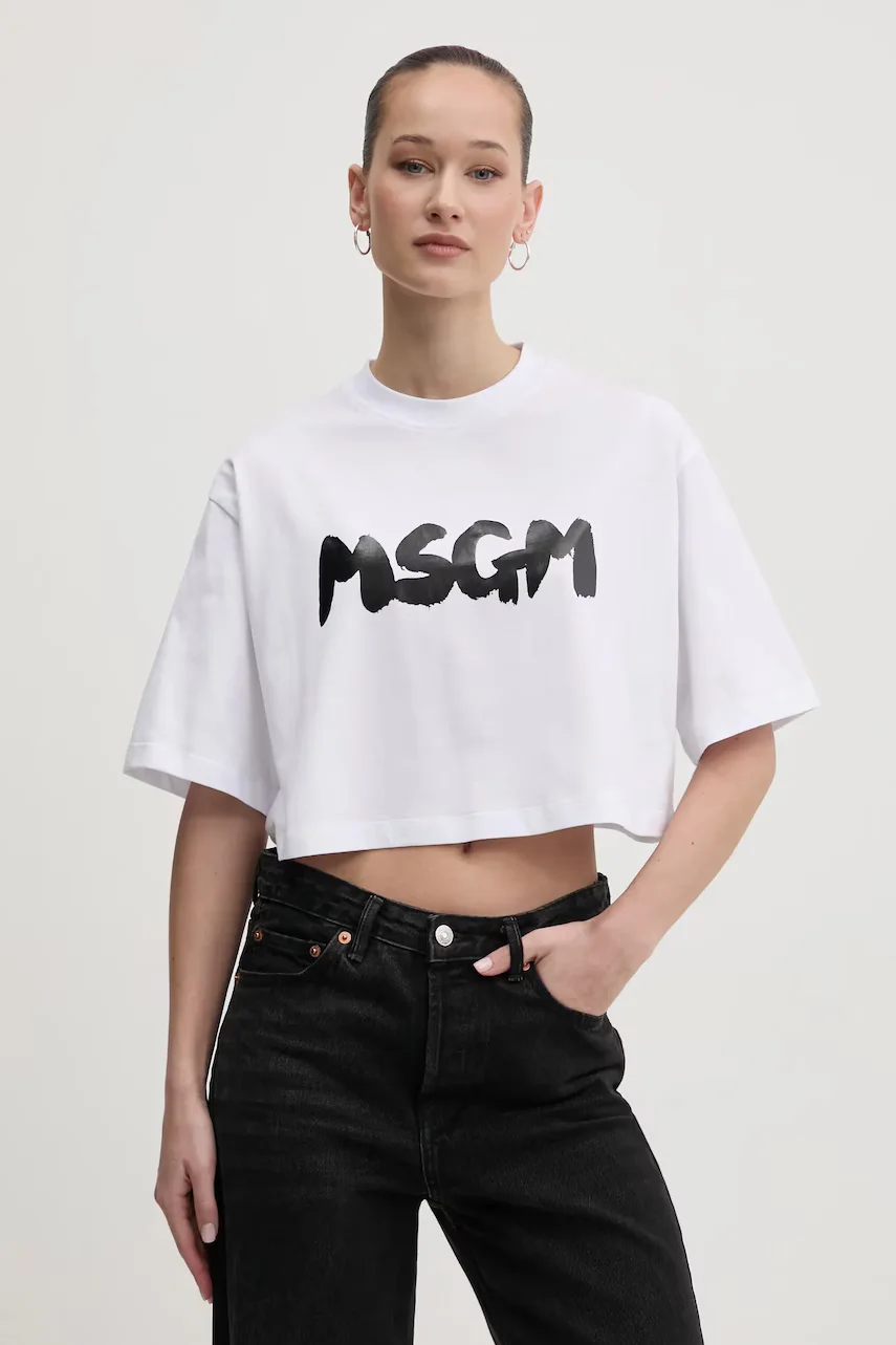 MSGM Памучна тениска
