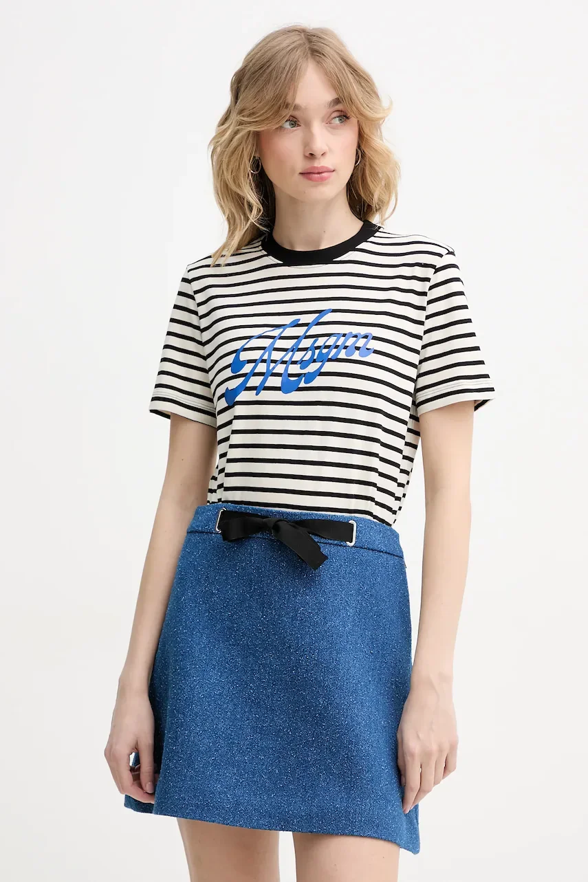 MSGM Памучна тениска