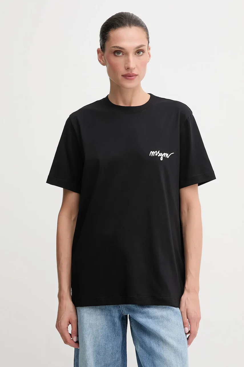 MSGM Памучна тениска