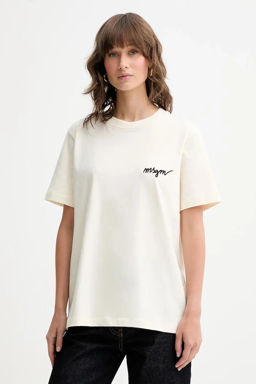 MSGM Памучна тениска
