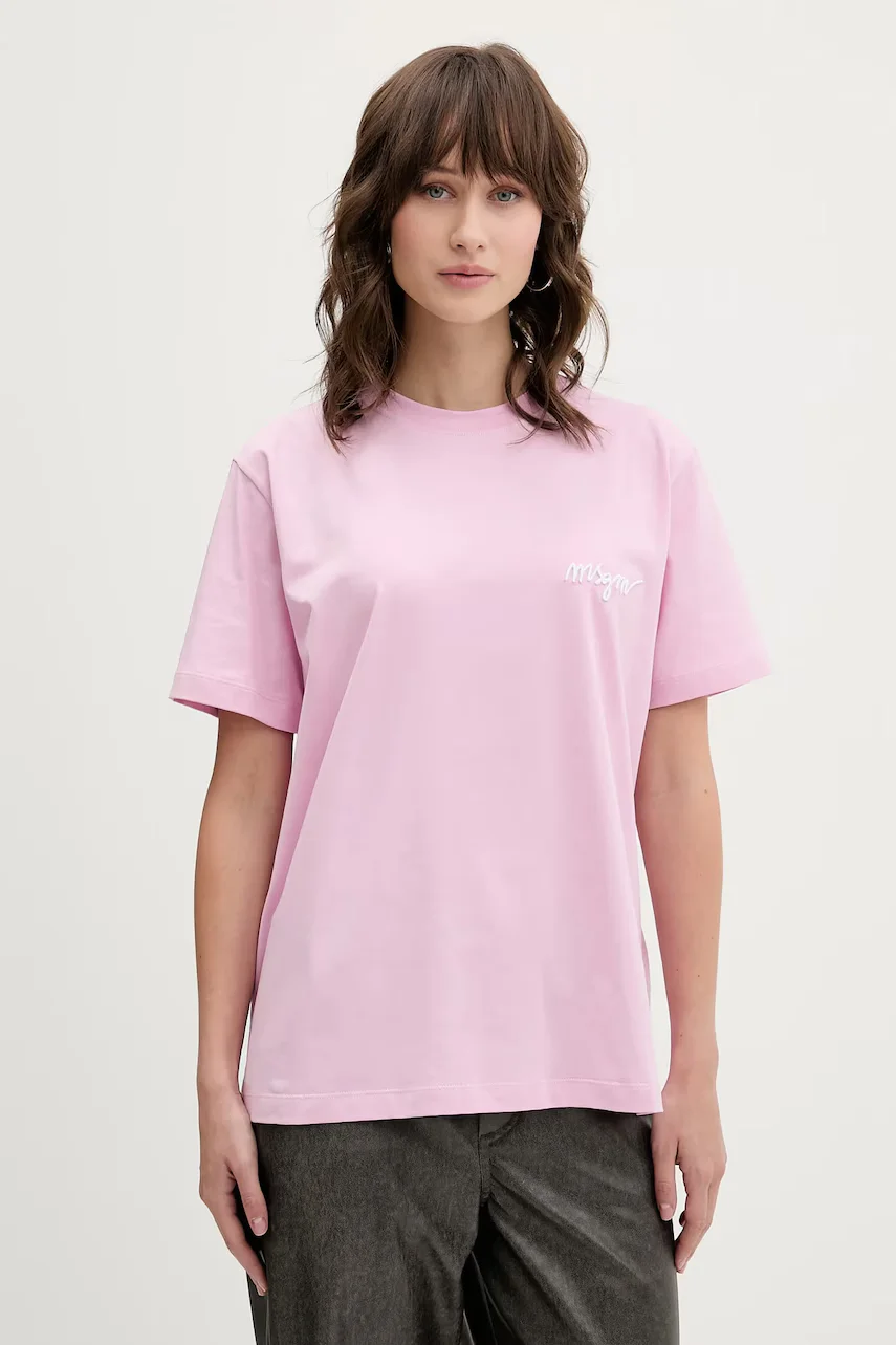 MSGM Памучна тениска