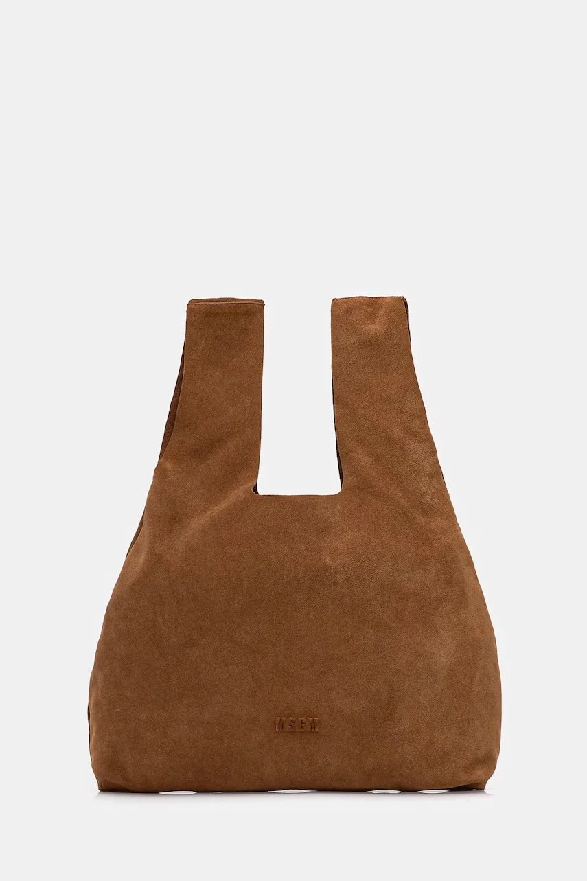 MSGM Велурена чанта