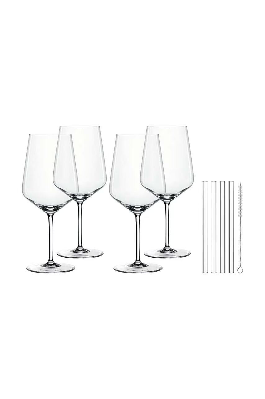 Nachtmann Комплект коктейлни чаши със сламки Coctail Spritz 630 ml (4 броя)