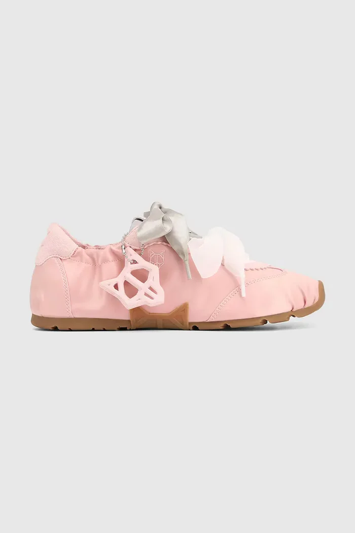 Naked Wolfe Adorable Pink Satin маратонки дамски розови