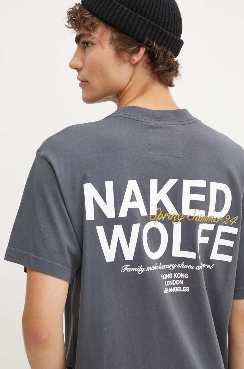 Naked Wolfe Памучна тениска