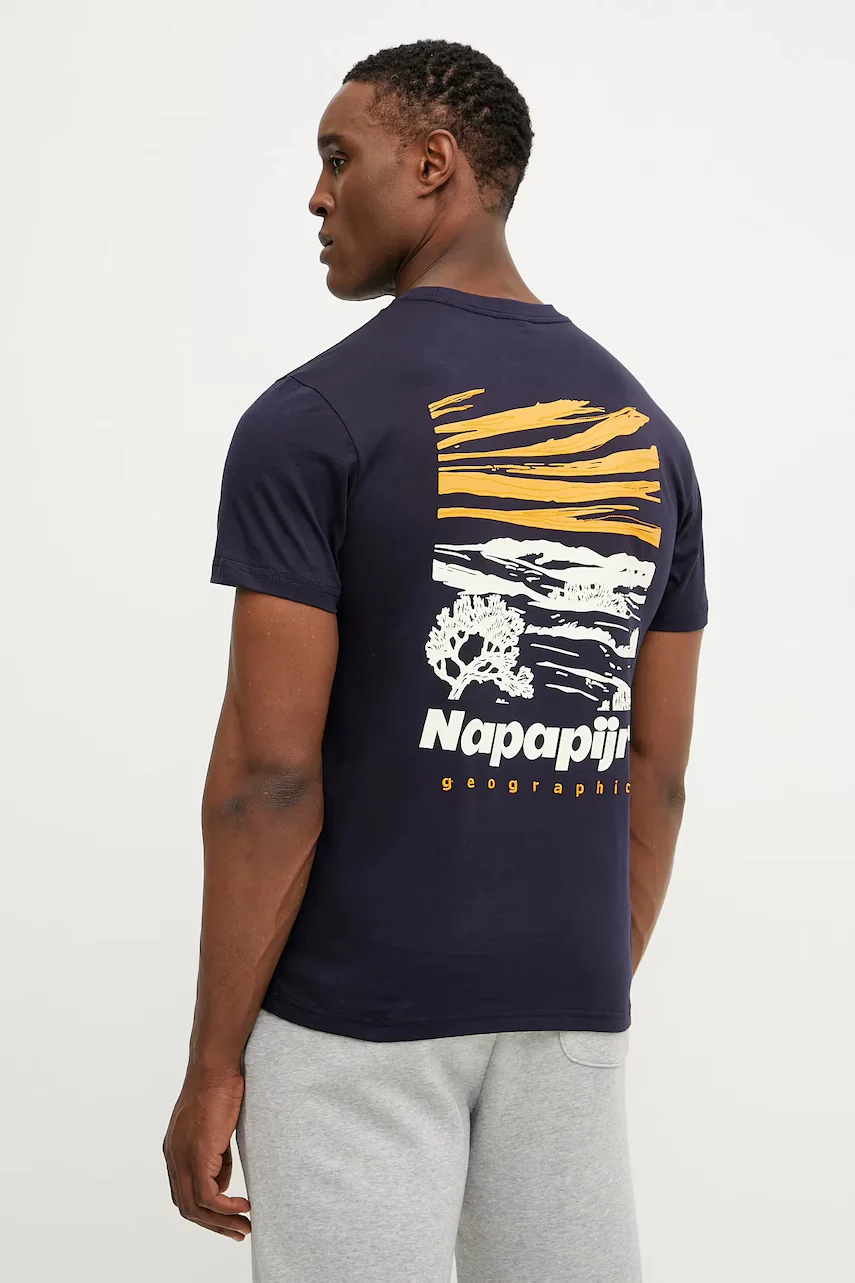 Napapijri Памучна тениска S-Vignoni