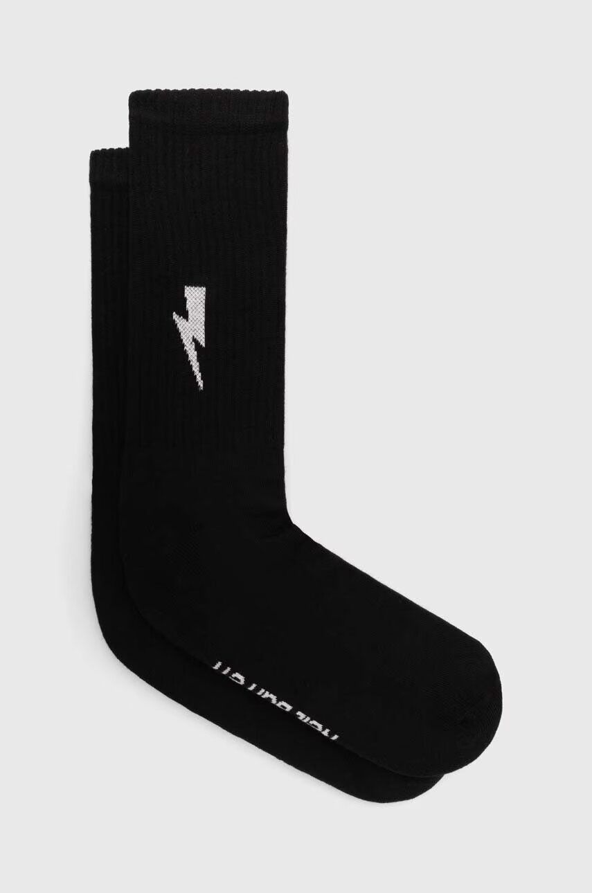 Neil Barrett Чорапи Neil Barett BOLT COTTON SKATE SOCKS