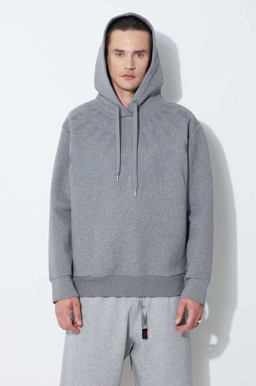 Neil Barrett Суичър Fairisle Thunderbolt Sweatshirt