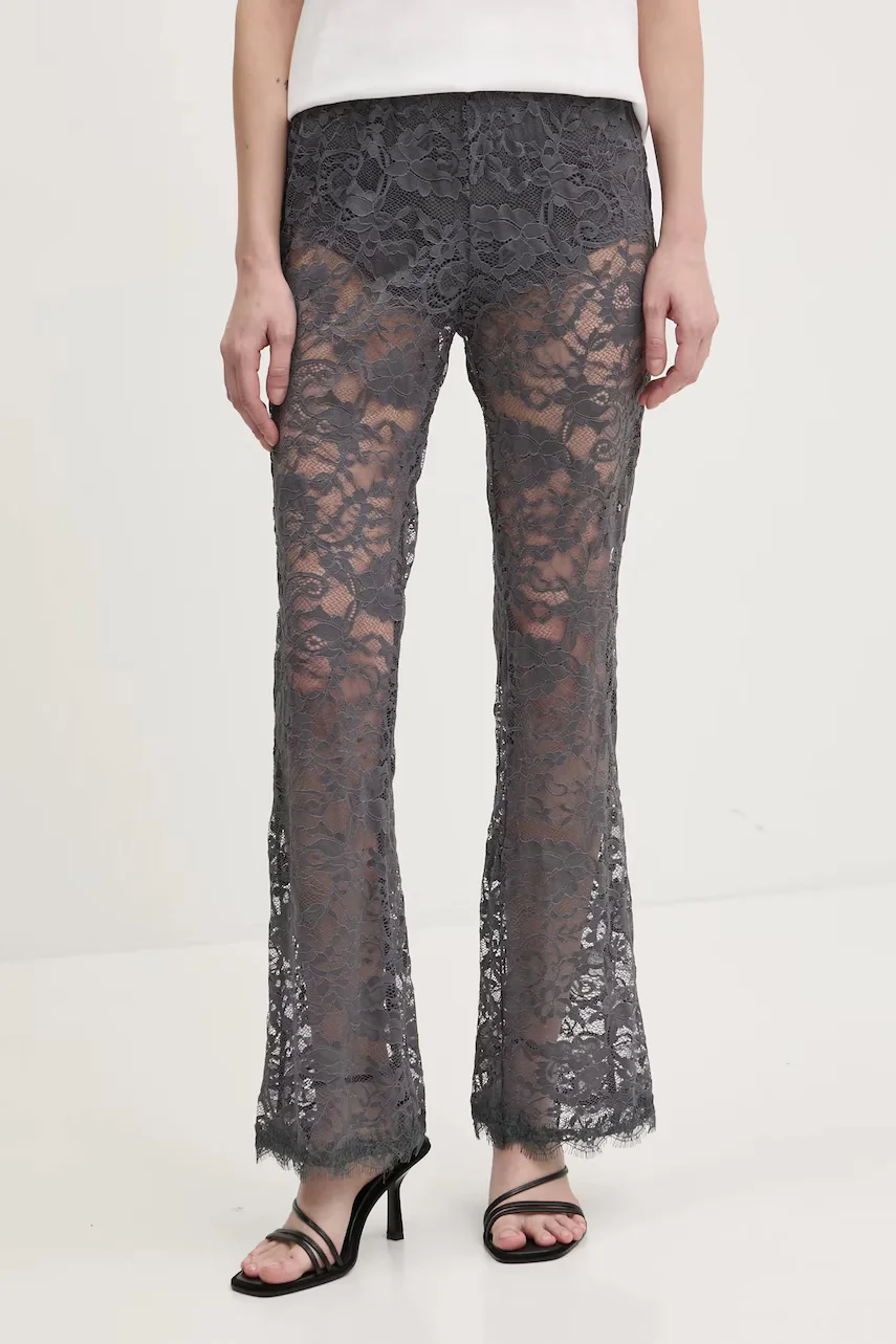 Never Fully Dressed Панталон Charcoal Lace