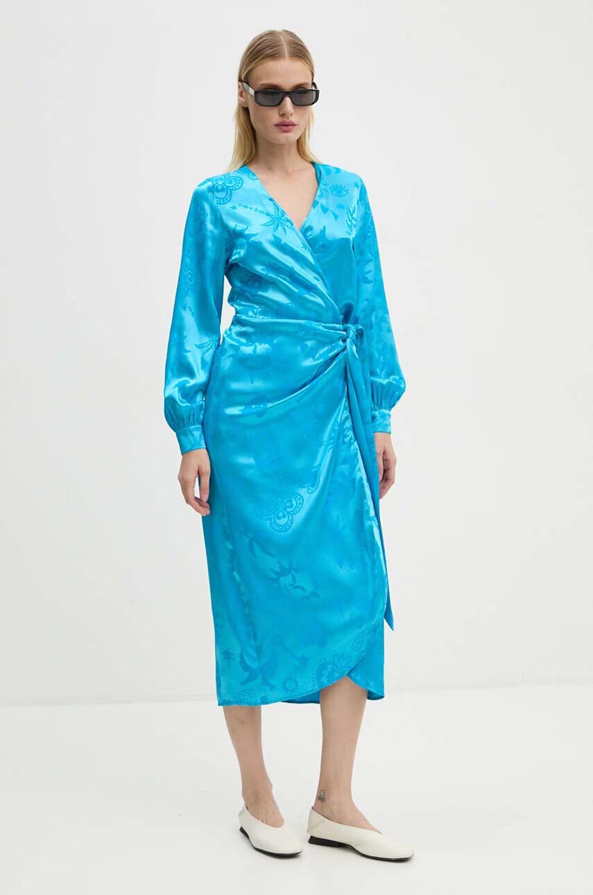 Never Fully Dressed Рокля Vienna Wrap Dress