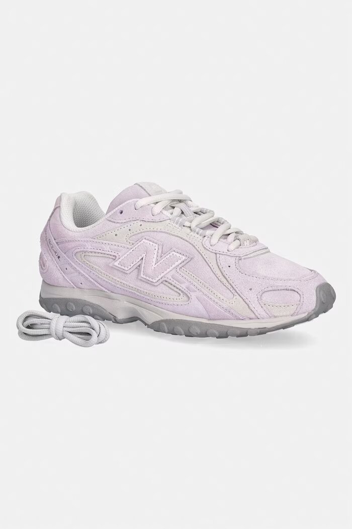 New Balance 204 маратонки от велур виолетови U204LMMB