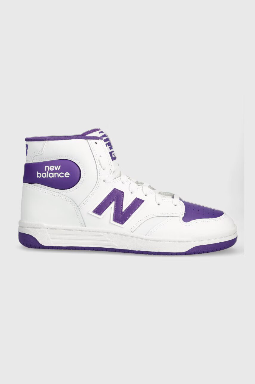 New Balance Кожени маратонки BB480SCE