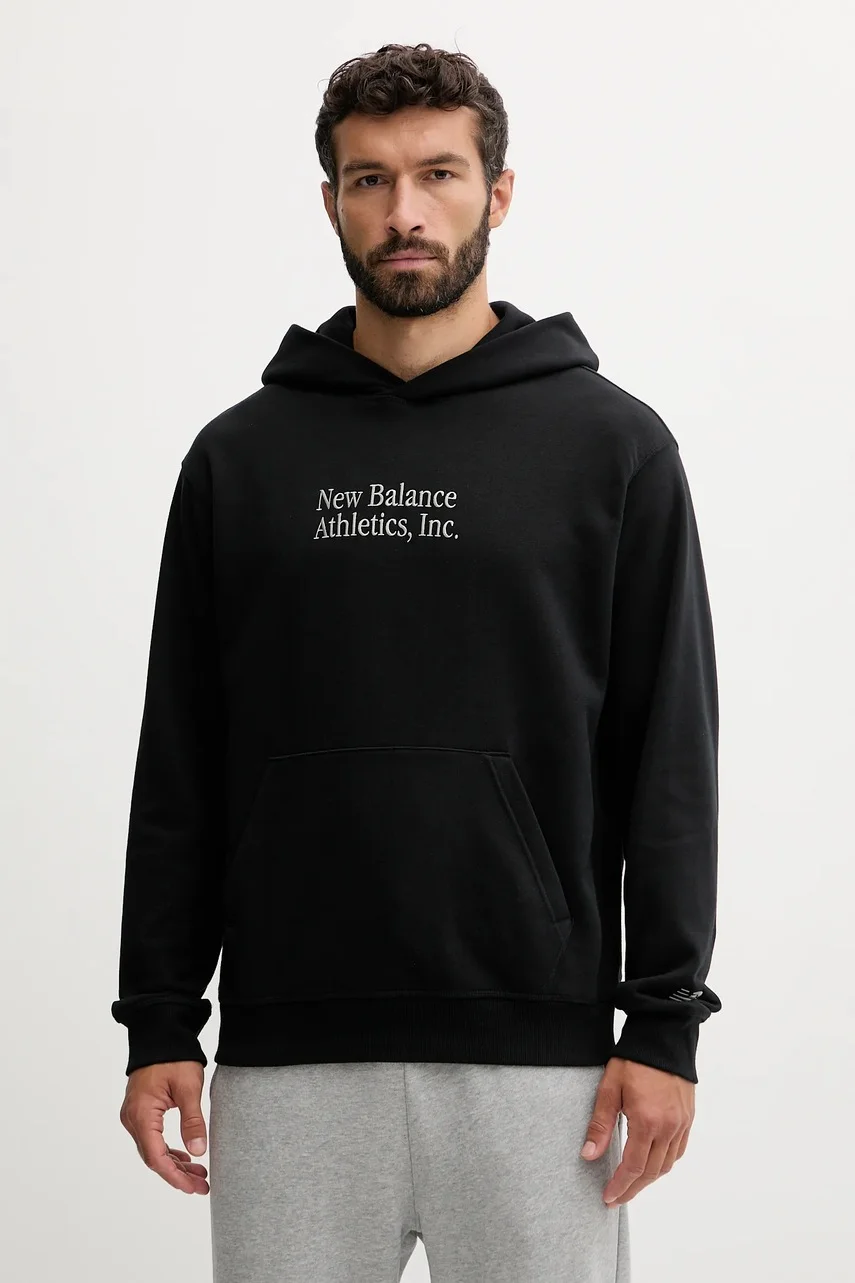 New Balance Памучен суичър
